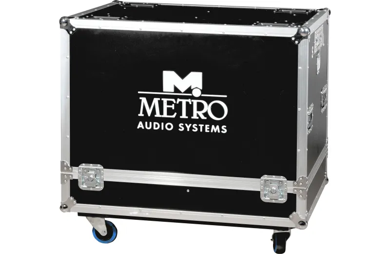 Metro Audio Systems FC-LA-150S/2-1 Flightcase for 2 pcs LA-150S Passive Subwoofer