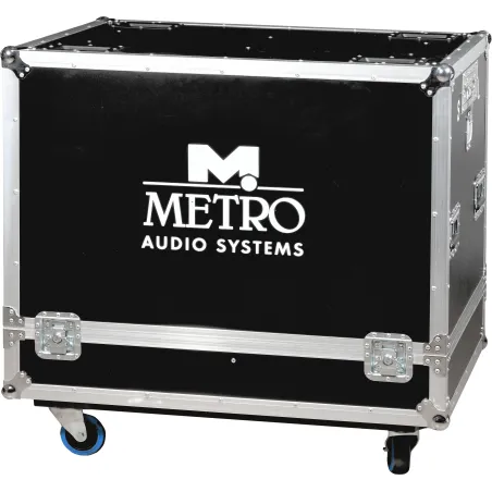 Metro Audio Systems FC-LA-150S/2-1 Flightcase for 2 pcs LA-150S Passive Subwoofer