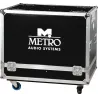Metro Audio Systems FC-LA-150S/2-1 Flightcase for 2 pcs LA-150S Passive Subwoofer