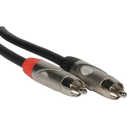 Metro Audio Systems PY-020 Audio Cable 1 RCA Male to 2 RCA Male 0.5m Black