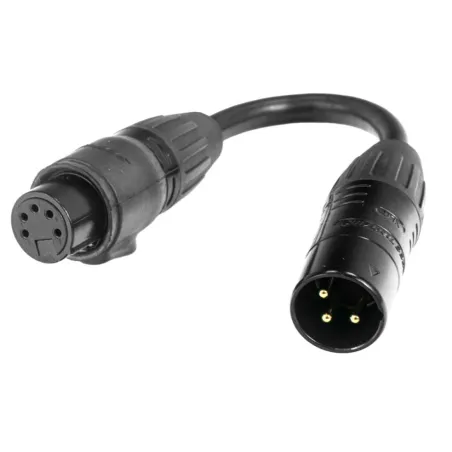 Accu-Cable DMX 3-pin M to 5-pin F IP65