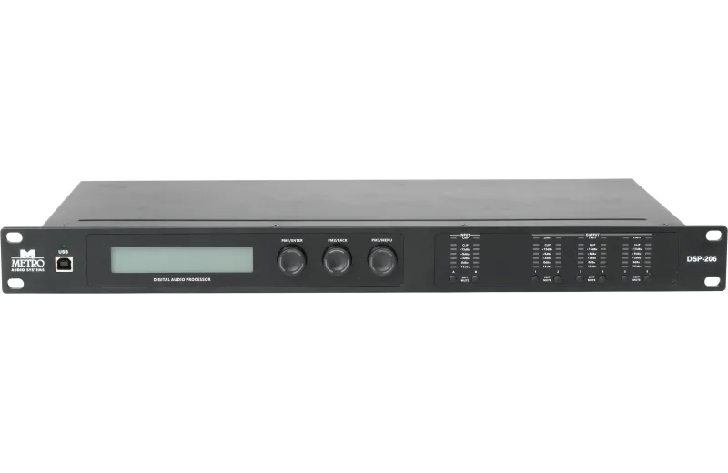 Metro Audio Systems DSP-206 Επεξεργαστής