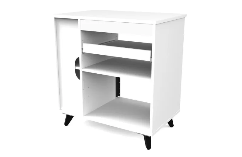 Glorious Modular Side Rack Λευκό