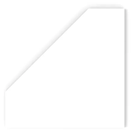 Glorious Modular Side Rack Πρόσθετη Επιφάνεια Σύνδεσης 2 επίπλων - Λευκό