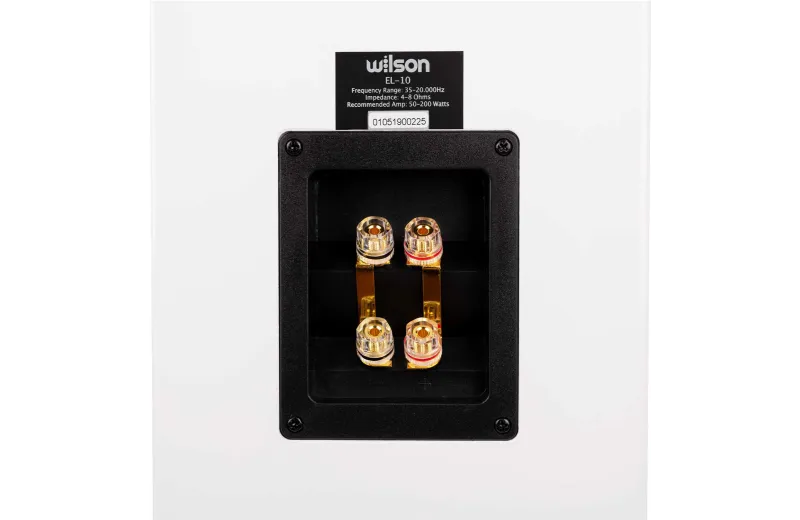 Wilson Exclusive Line EL-10 Floorstanding Speakers (Pair) - White