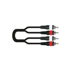 Onsei ON-C22010 Καλώδιο 2 x RCA Αρσενικό - 2 x RCA Αρσενικό 10m