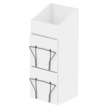 Glorious Record Box Display Door White