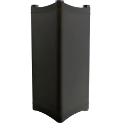 Ibiza Lycra Cover For Square Trusses 2m - Black