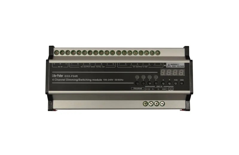 DIMMER EDX-F04R DMX LITE-PUTER (B-STOCK)