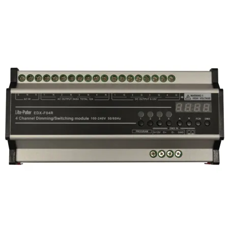 DIMMER EDX-F04R DMX LITE-PUTER (B-STOCK)