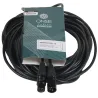 Onsei ONPRO-323115 Καλώδιο μικροφωνικό 3-pin XLR Αρσενικό σε 3-pin XLR Θηλυκό 15m με REAN connectors