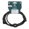 Onsei ONPRO-32312 Καλώδιο μικροφωνικό 3-pin XLR Αρσενικό σε 3-pin XLR Θηλυκό 2m με REAN connectors