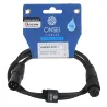Onsei ONIPRO-32311 Καλώδιο μικροφωνικό 3-pin XLR Αρσενικό σε 3-pin XLR Θηλυκό 1m με REAN connectors και προστασία IP65
