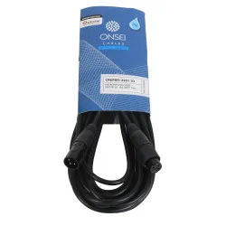 Onsei ONIPRO-323110 Microphone Cable 3-pin XLR Male - 3-pin XLR Female 10m with REAN Connectors and IP65 Protection