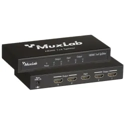 Muxlab HDMI 1x4 Splitter, UHD-4K