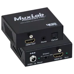 Muxlab HDMI to HDMI Με Audio Extraction, 4K/60