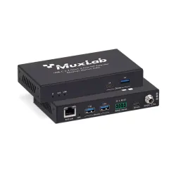 Muxlab USB-C 3.2 Gen1 4-Port Επίτοιχο Extender Kit, 100m