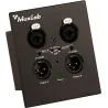 Muxlab Dante 2-Channel XLR Wall-Plate