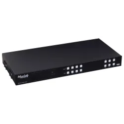 Muxlab HDMI 4X4 Matrix SWX Kit, HDBT, PoC, 4K/60