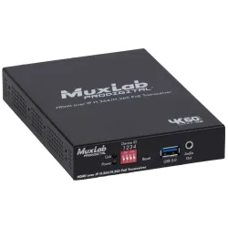 Muxlab HDMI over IP H.264/H.265 PoE Πομπός, 4K/60