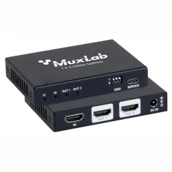 Muxlab HDMI 2.1 48Gbps 1x2 Splitter 500510
