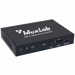 Muxlab HDMI 2.1 48Gbps Audio De-embedder 500514