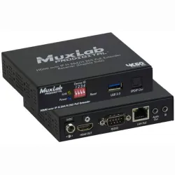 Muxlab HDMI over IP H264/H265 PoE Receiver, 4K60 500762-RX-V2