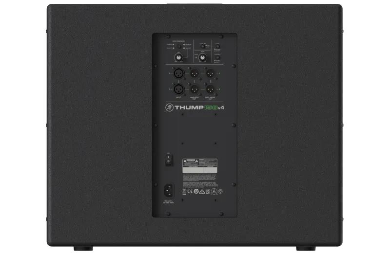 Mackie Thump15Sv4 Αυτοενισχυόμενο Subwoofer - Μαύρο