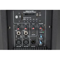 Modern Acoustics ES212A MP3 BT Αυτοενισχυόμενο Ηχείο με Bluetooth - Μαύρο