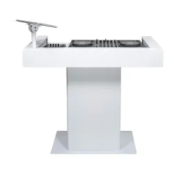 Headliner Malibu Portable DJ Booth White