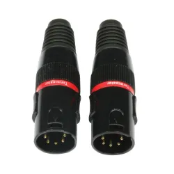 AC-DMXTERM5/SET 2 set 5pin male Accucable