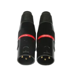 Accucable AC-DMXTERM-3/SET 3 pin male