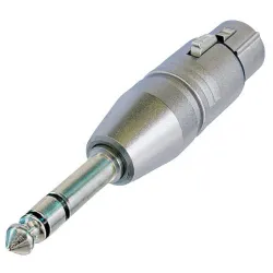 Neutrik NA3FP professional adaptor female XLR 3pin to stereo Jack male