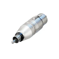 Neutrik NA2FPMM professional adaptor XLR 3pin female to RCA male