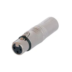 Neutrik NA3FM professional adaptor XLR 3pin male to XLR 3pin female
