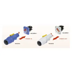 Neutrik NAC3MPB Chassis connector powerCON male