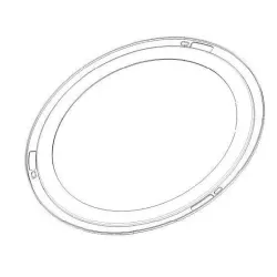 Q-SYS AD-MC245 Marine Collar for 245mm Ceiling Speakers