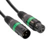 Accucable AC-DMX3/5 DMX καλώδιο XLR (3P) αρσενικό σε XLR (3P) θηλυκό 5m