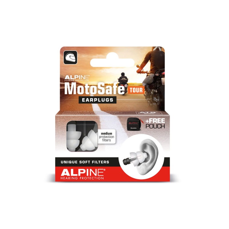 Apline Motosafe Tour Ωτοασπίδες - Λευκό