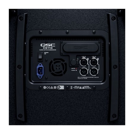 QSC KS118 Αυτοενισχυόμενο Subwoofer - Μαύρο