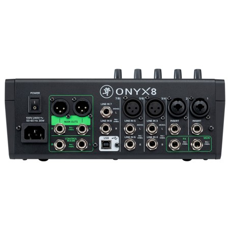 Mackie Onyx8 Mixer Αναλογική Κονσόλα Ήχου