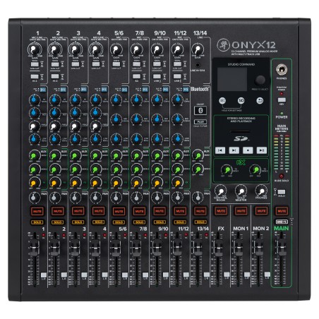 Mackie Onyx12 Mixer Αναλογική Κονσόλα Ήχου