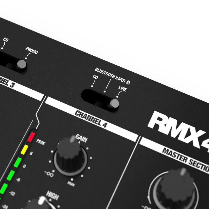 Reloop RMX-44 BT  Bluetooth Dj Club Mixer