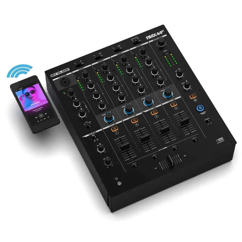 Reloop RMX-44 BT  Bluetooth Dj Club Mixer