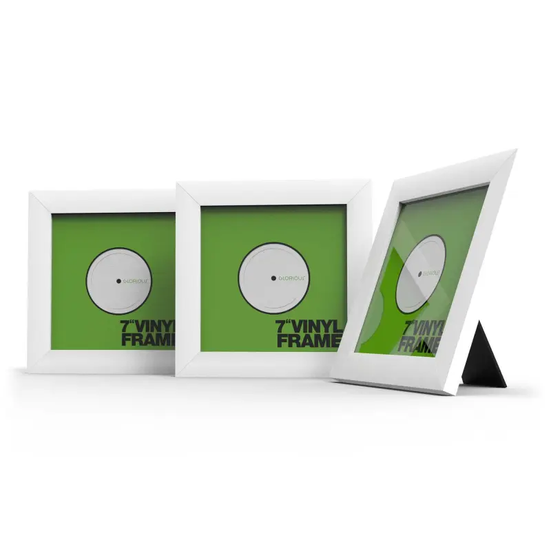 Glorious Vinyl Frame Set 7 white