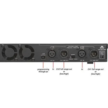 Metro Audio Systems VS-450DSP Τελικός Ενισχυτής