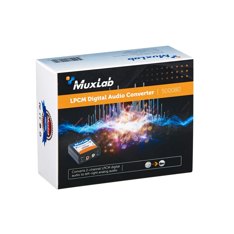 MUXLAB DIGITAL AUDIO CONVERTER (DAC) 500080