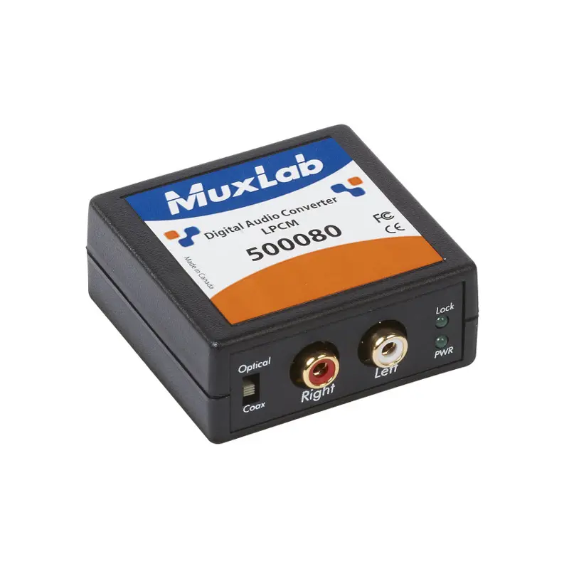 MUXLAB DIGITAL AUDIO CONVERTER (DAC) 500080