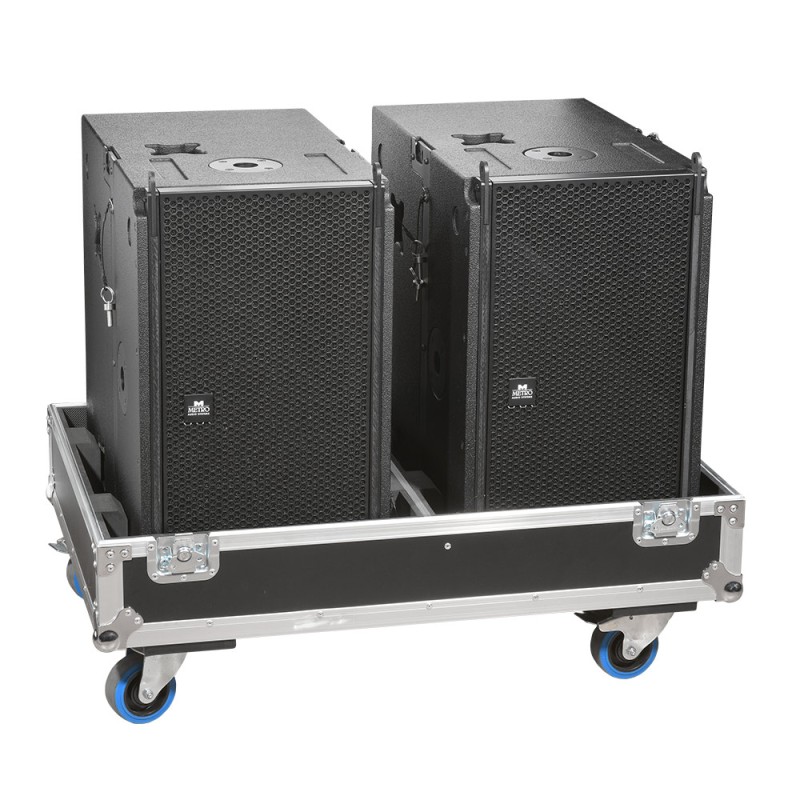 Metro Audio Systems FC-LA-150S/2-1 Flightcase για 2 παθητικά subwooger LA-150S