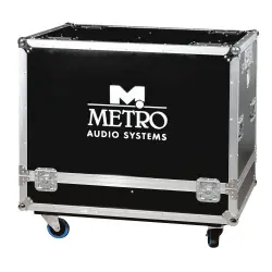 Metro Audio Systems FC-LA-150S/2-1 Flightcase για 2 παθητικά subwooger LA-150S